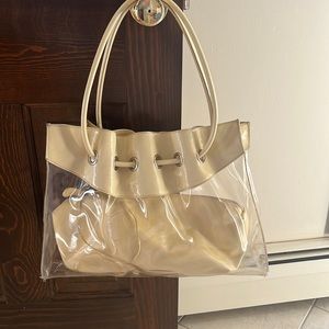 Clear letter purse vintage